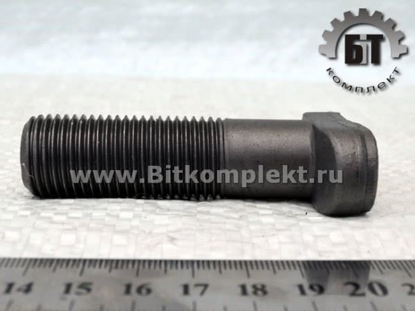 Болт колесный сапожок М20*2: L75 голый гальван. БАС А5335-3104008-10